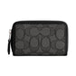 Boxed Signature Jacquard Zip-Around Card Case