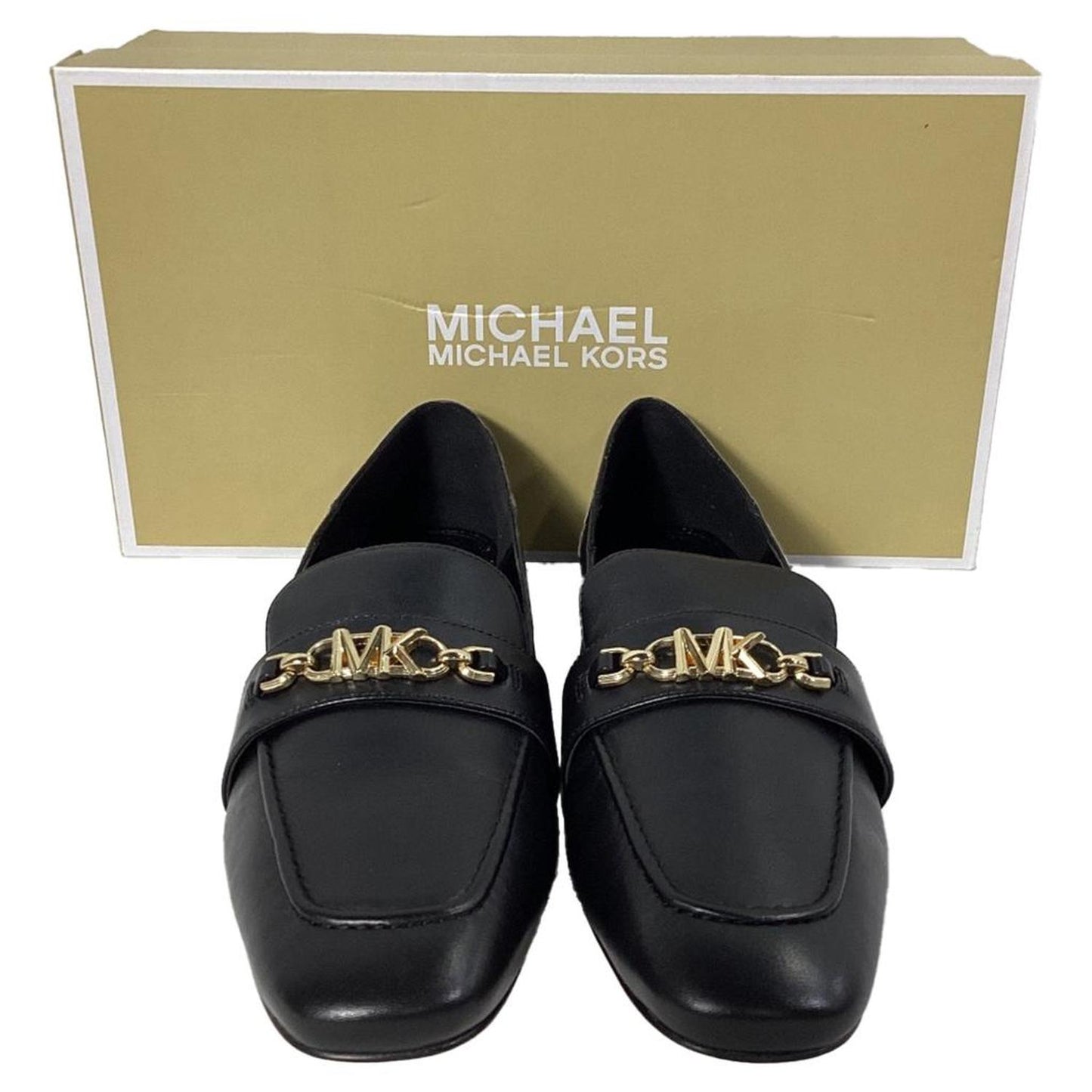 Tiffanie Loafer in Black Leather