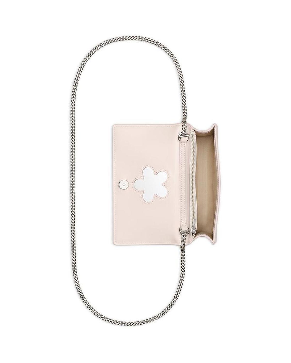 The Glam Mirror Leather Mini Bag