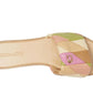 Holly Quilted Patchwork Leather Sandals