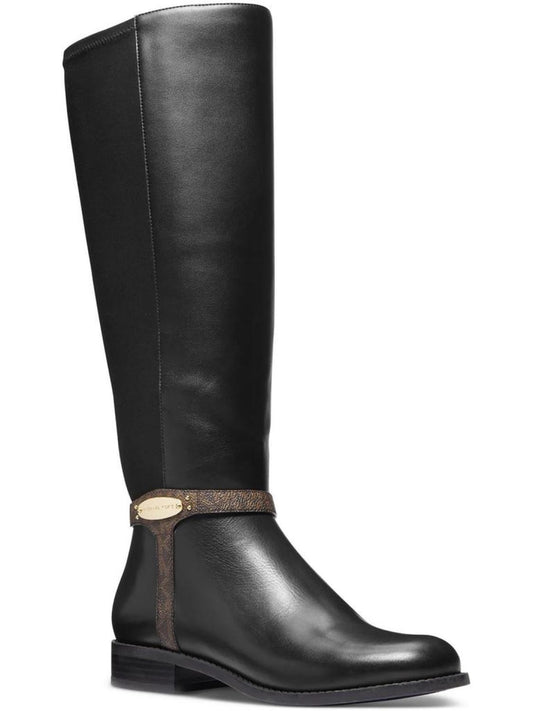 Finley Womens Leather Riding Knee-High Boots