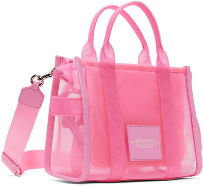 Pink 'The Mesh Small' Tote