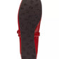 Women's Sculpted C Crinkle Patent Leather Soft Mary Jane Flats
