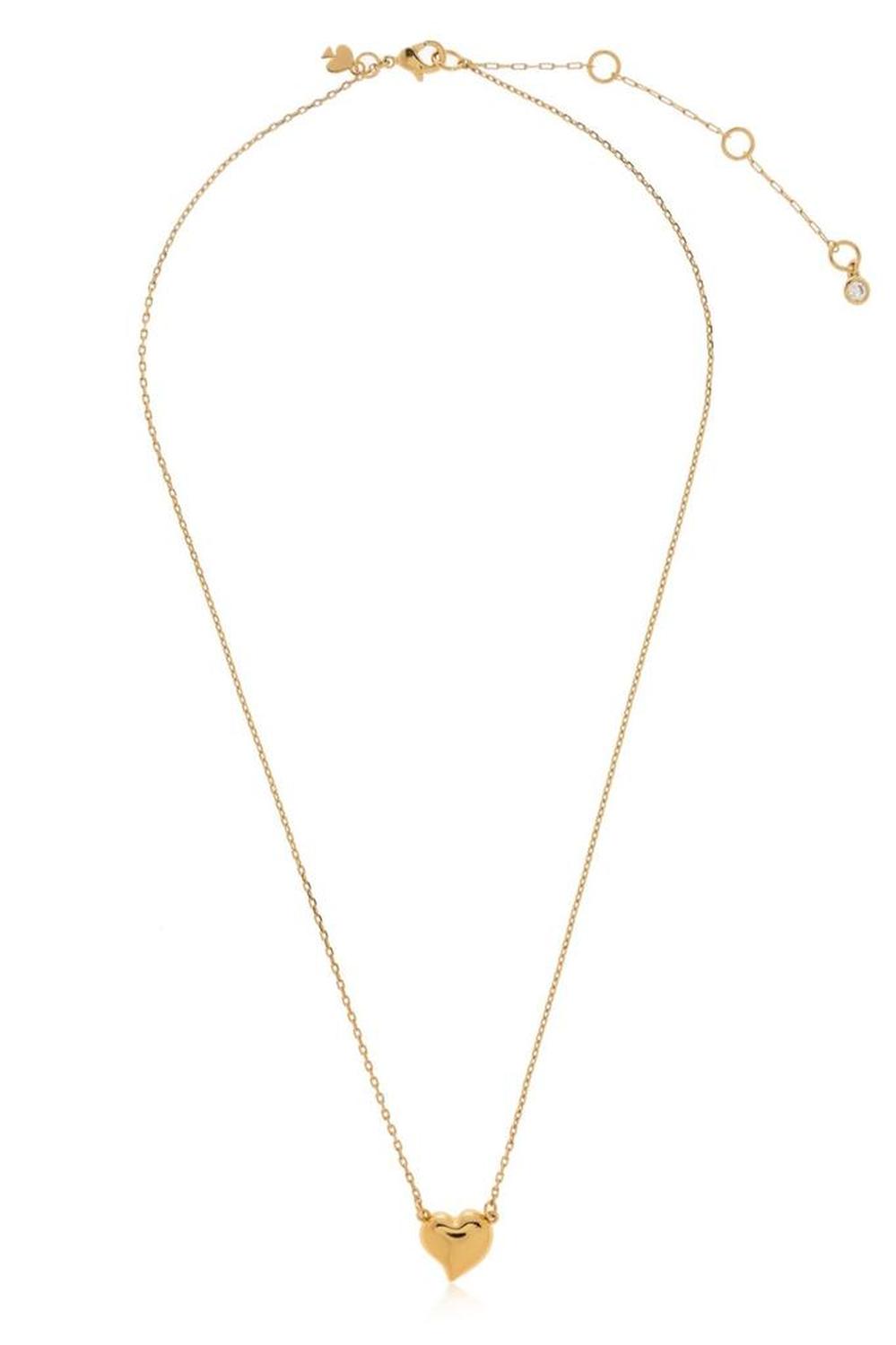 Kate Spade Heart Shaped Embellished Necklace