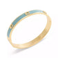 Signature C Enamel Bangle Bracelet