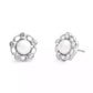 Faux Stone Signature Heritage Cultivated Pearl Stud Earrings