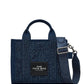 The Crystal Denim Small Tote Bag