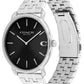 Men's Elliot Silver Tone Stainless Steel Bracelet Watch, 43mm