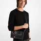 Cooper Embellished Signature Logo Trunk Crossbody Bag