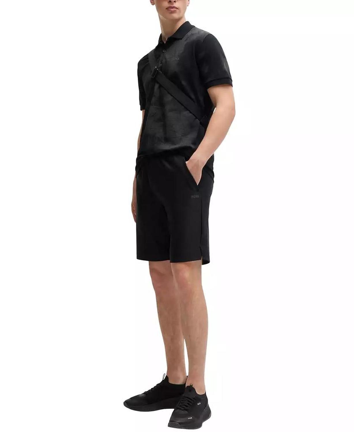 Men’s Reflective Print Polo