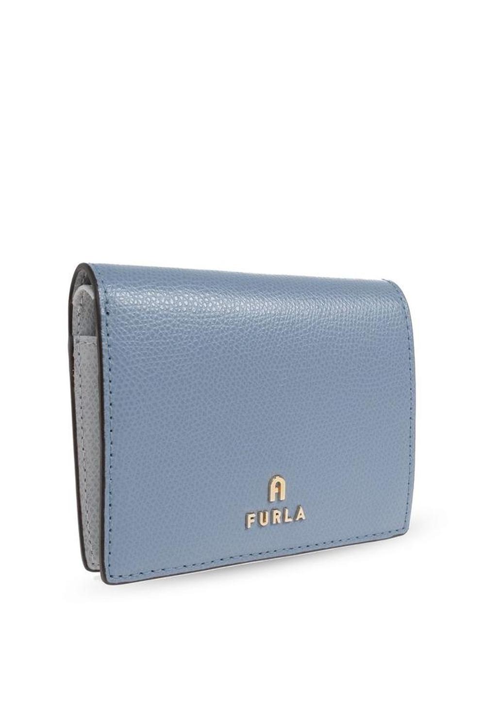 Furla Small Camelia Logo-Plaque Bifold Wallet