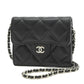 Chanel Matelassé  Leather Wallet  (Pre-Owned)