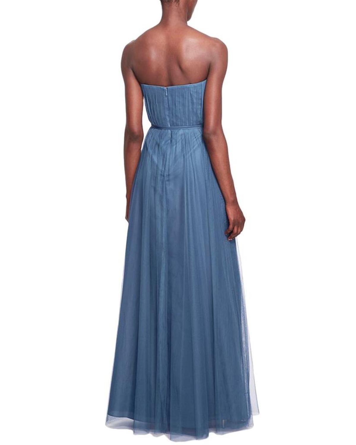 Marchesa Notte Imola Sleeve Long Gown