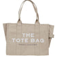 Cotton Canvas Travel Large Tote