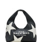 The Star Patchwork Leather Sack Bag