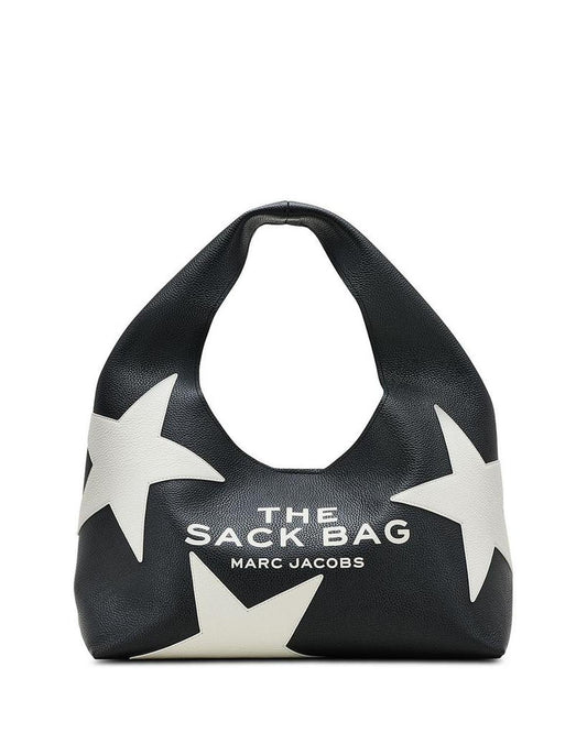 The Star Patchwork Leather Sack Bag