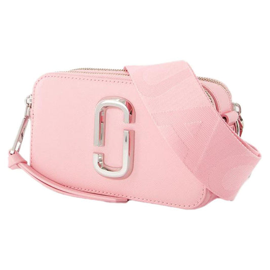 The Snapshot Crossbody -  - Leather - Pink