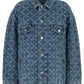 Michael Michael Kors Empire Diamond Jacquard Oversized Denim Jacket