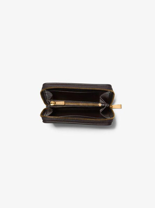 Jet Set Small MK2000 Logo Jacquard Wallet