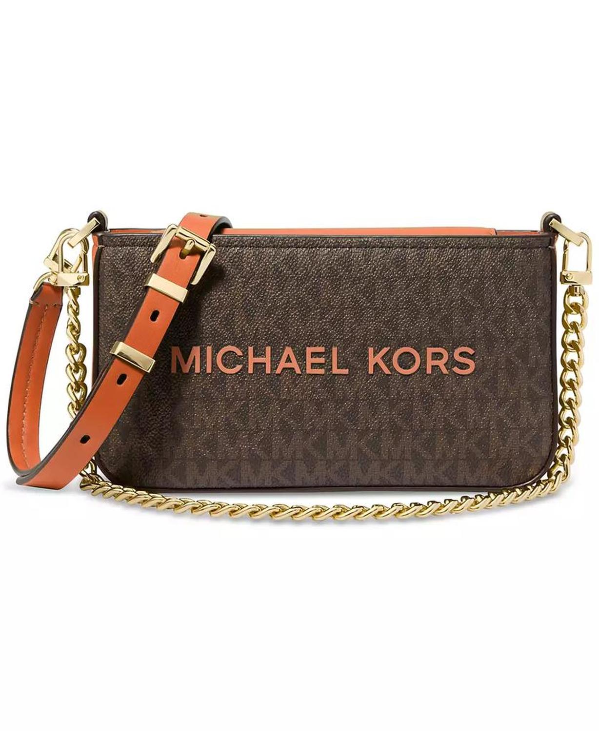 Bryant Small Double Zip Chain Camera Crossbody