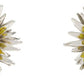 Silver 'The Future Floral Studs' Earrings