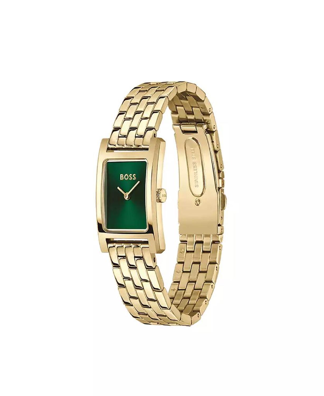 Women's Lucy Quartz Basic Slim Ionic Plated Thin Gold Steel Watch, 23mm