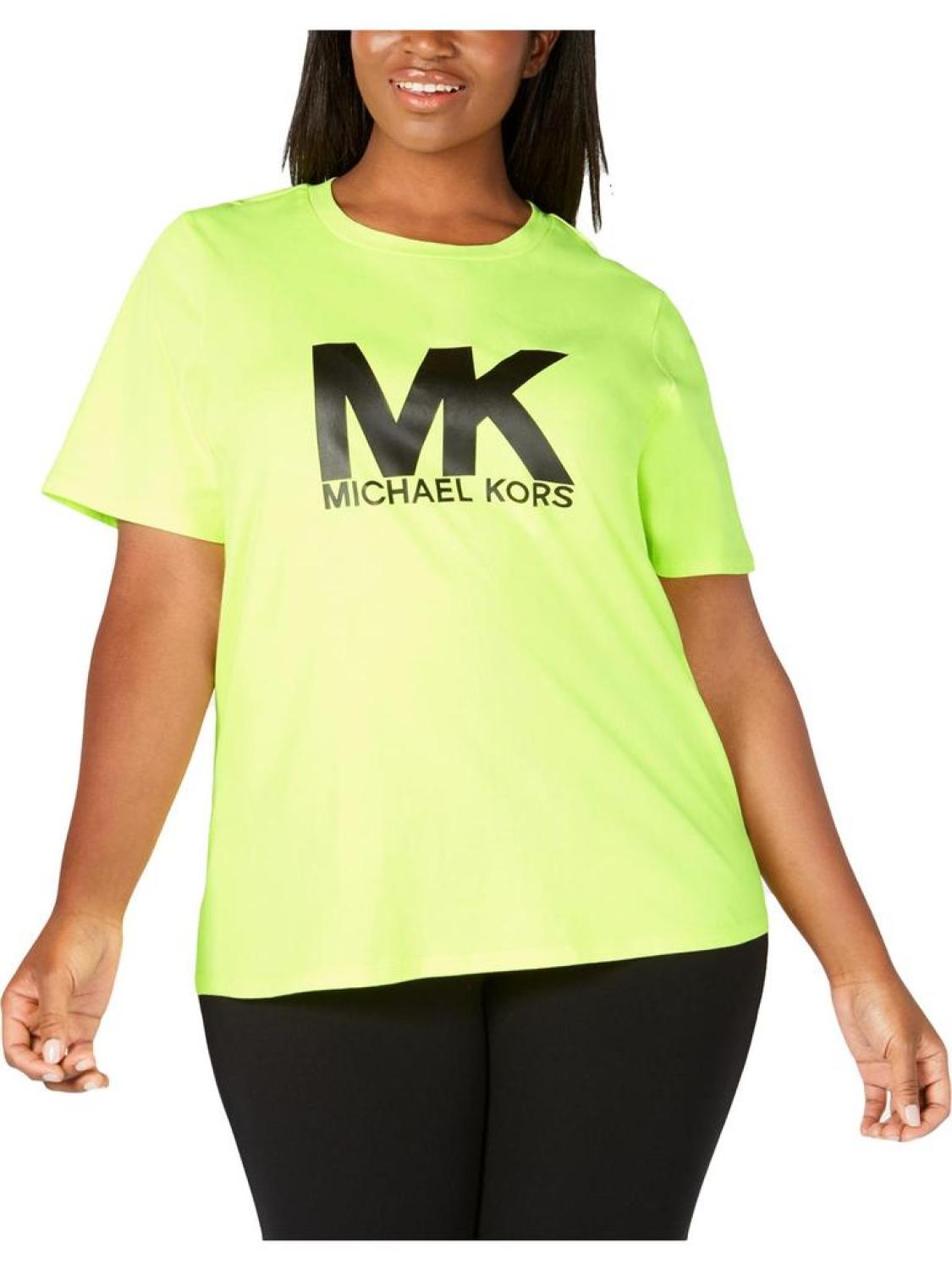 Plus Womens Cotton Logo T-Shirt