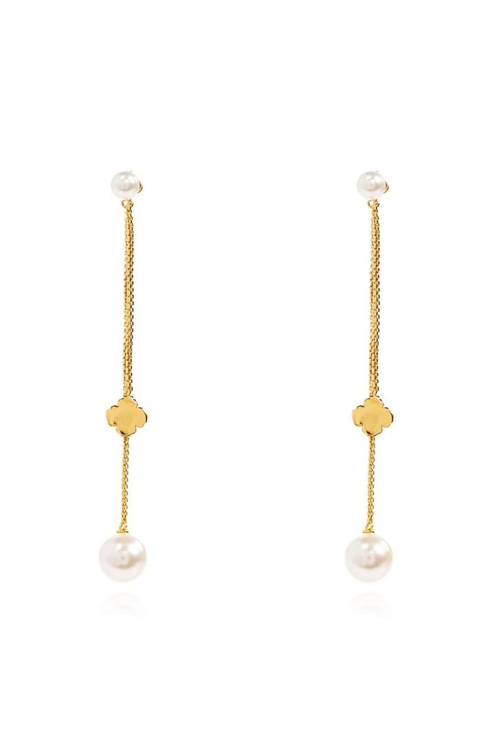 Kate Spade Flower Chain Linear Earrings
