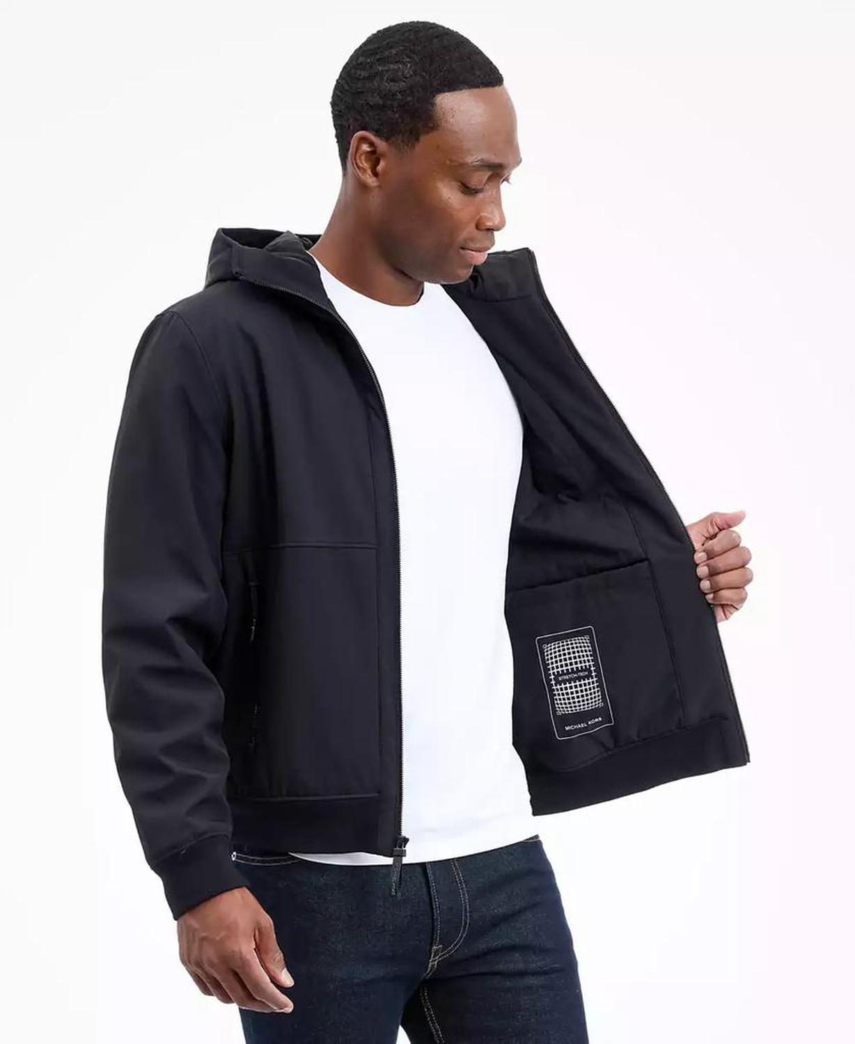 Men's Hooded Softshell Jacket
