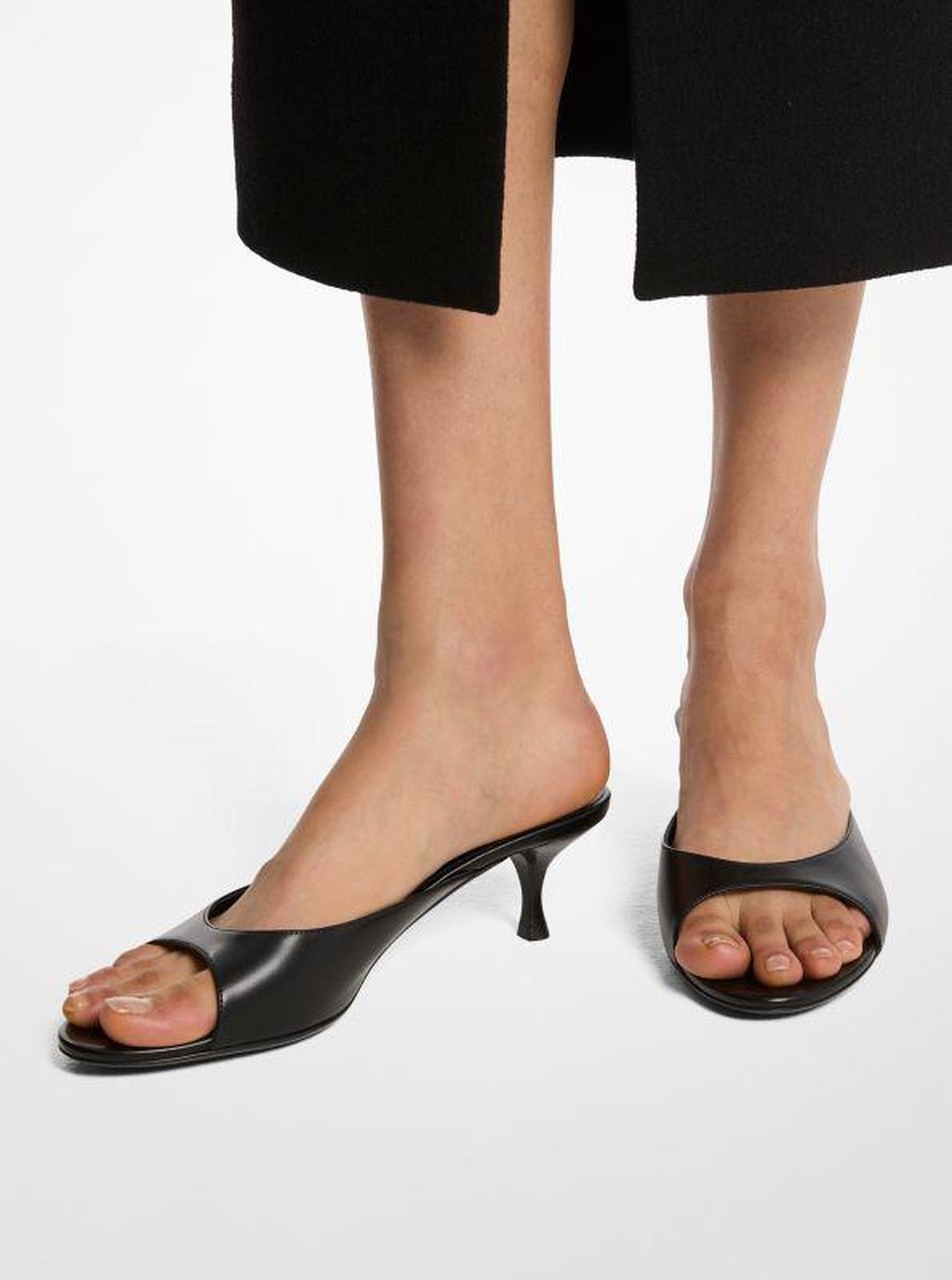 Arianna Leather Mule