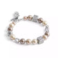 Faux Stone Signature Mixed Cultivated Pearl Strand Bracelet
