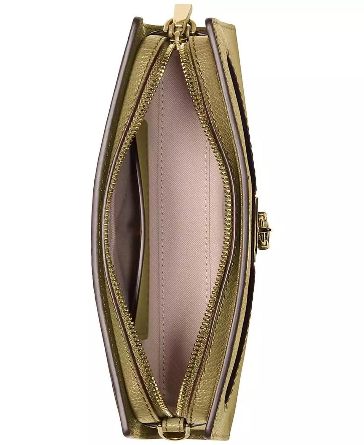 Michael Kors Hamilton Small Leather Convertible Crossbody