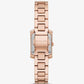 Mini Emery Pavé Rose Gold-Tone Watch
