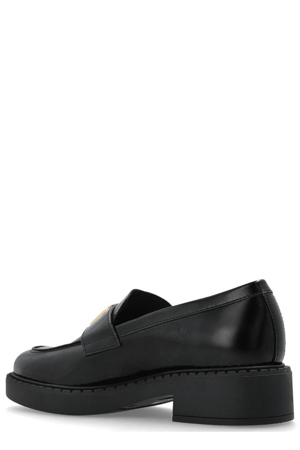 Furla New Legacy Logo Plaque Loafers