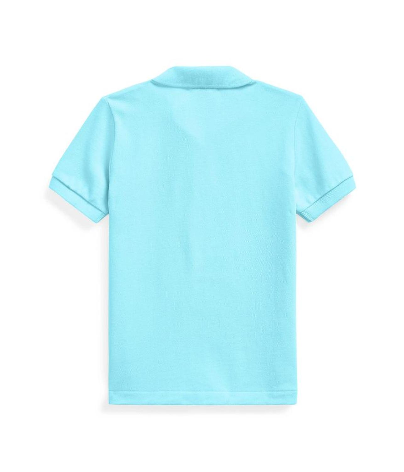 Cotton Mesh Polo Shirt (Little Kids)