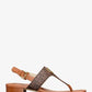 Hannah Signature Logo T-Strap Sandal