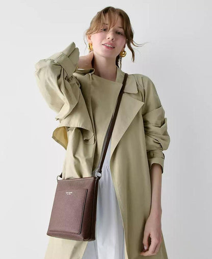 Ava Pebbled Leather Mini Crossbody Bag