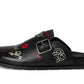 Buckle Clog With Sketch Print
