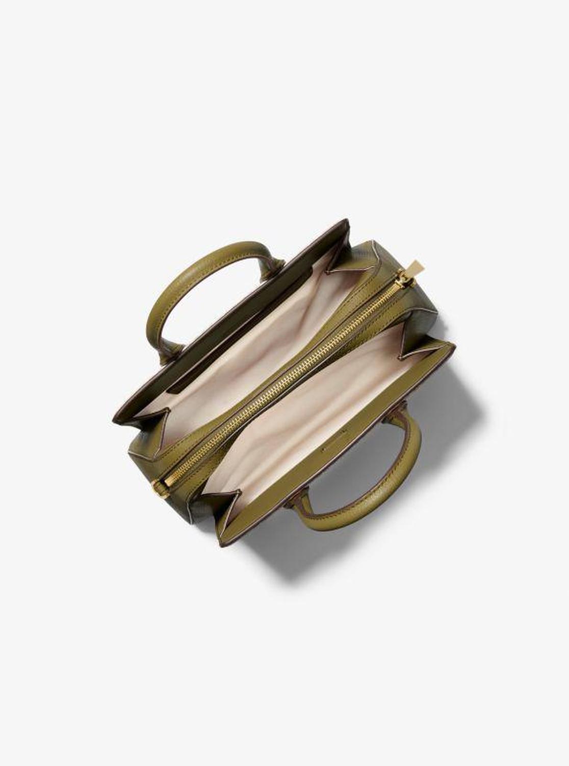 Laila Small Signature Logo Satchel