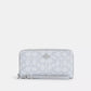 Long Zip Around Wallet In Sketch Signature Canvas