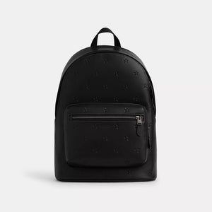 Coach Outlet West Backpack With Star Print - Black