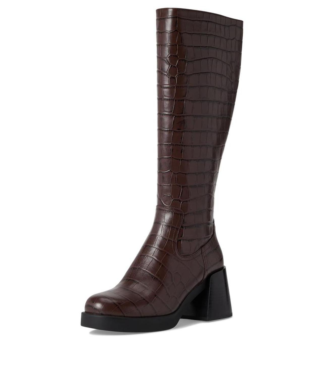 Natasha Embossed Croc Boot
