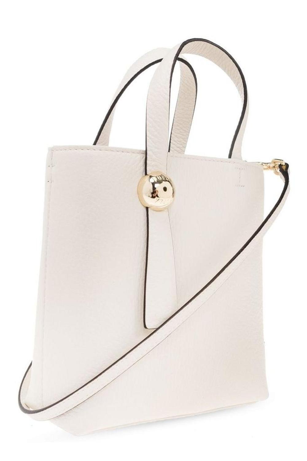 Furla Sfera Logo Engraved Shoulder Bag