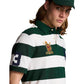 Custom Slim Fit Big Pony Crest Mesh Polo