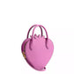 Strawberry Leather Mini Crossbody Bag
