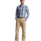 Classic Fit Plaid Oxford Shirt