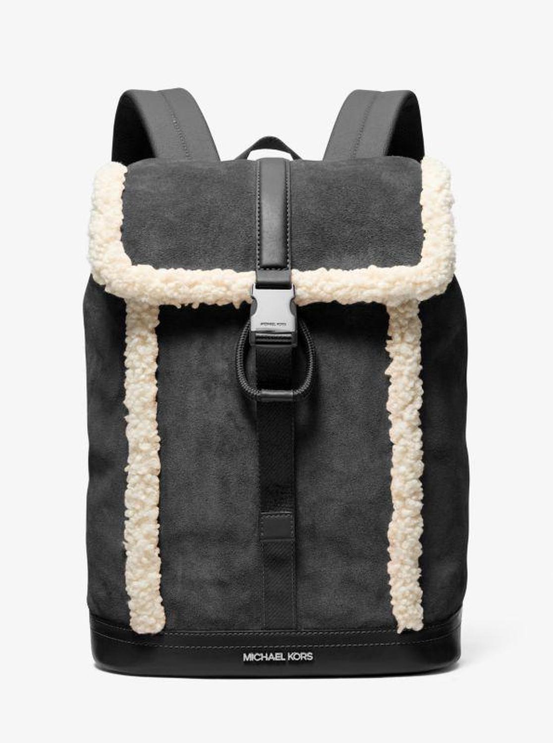 Cooper Suede and Sherpa Backpack