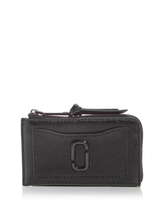 Utility Snapshot Leather Top Zip Multi Wallet