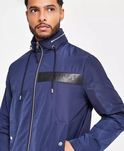 Men's Hooded Lightweight Windbreaker Jacket