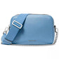Bryant Medium Leather Double Zip Chain Camera Crossbody